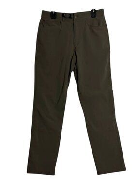 Prana Mens Brown Standard Tapered Outdoor Hiking Casual Pants Size 30 x 30